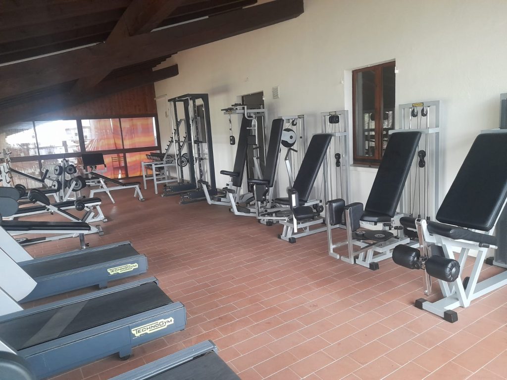 Area Relax e Palestra fitness